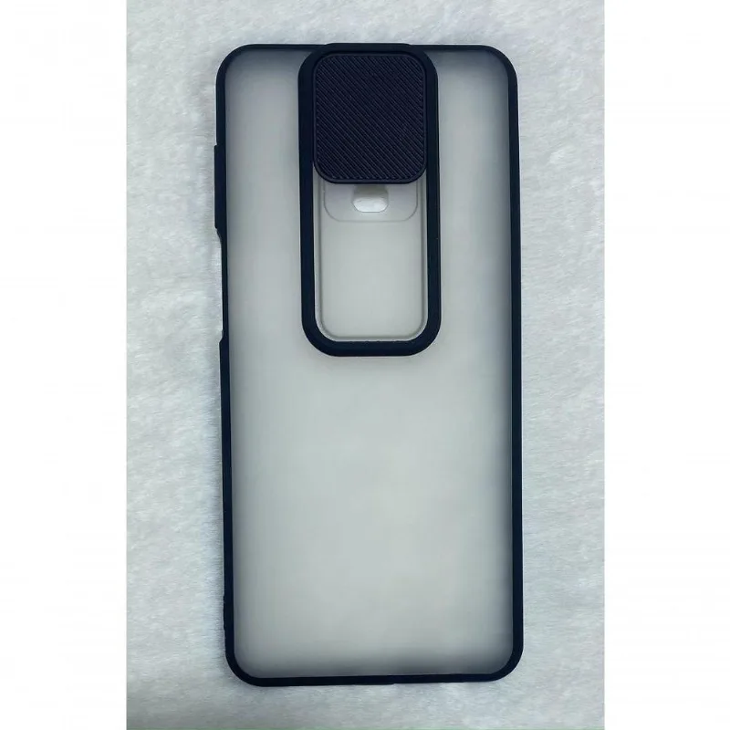 Capa Câmera Redmi Note 9S Note 9 Pro 6.7 Translucida Preto - DELUZZ