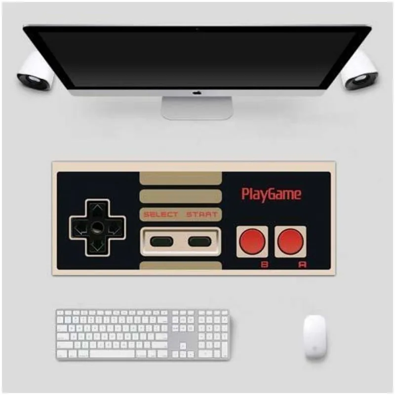 Mouse Pad Grande Gamer Control P/ Jogos Controle Nintendinho - DELUZZ