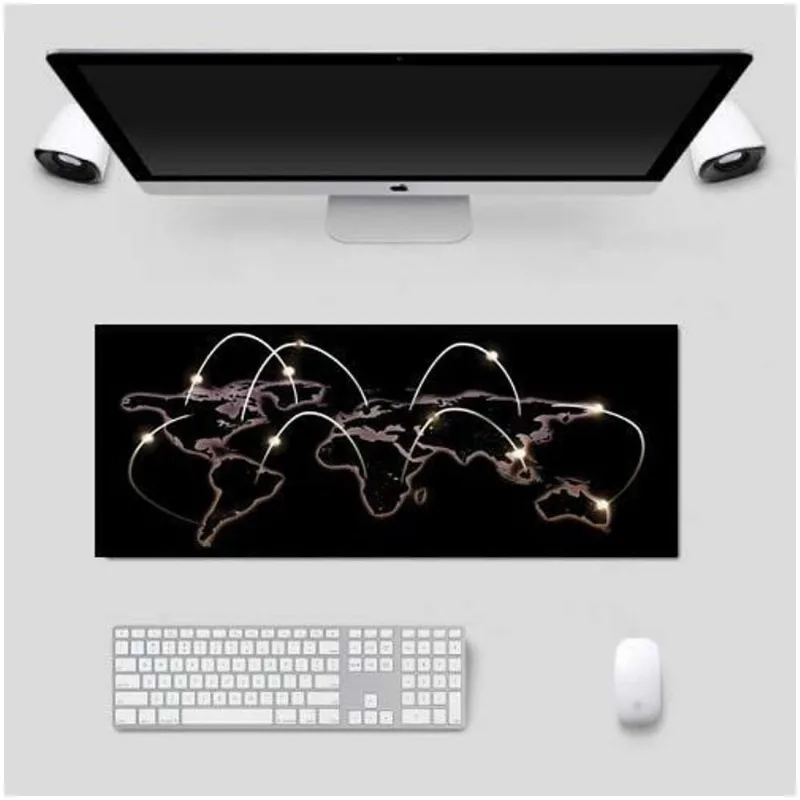 Mouse Pad Grande Gamer Control P/ Jogos Mapa Estrategia - DELUZZ