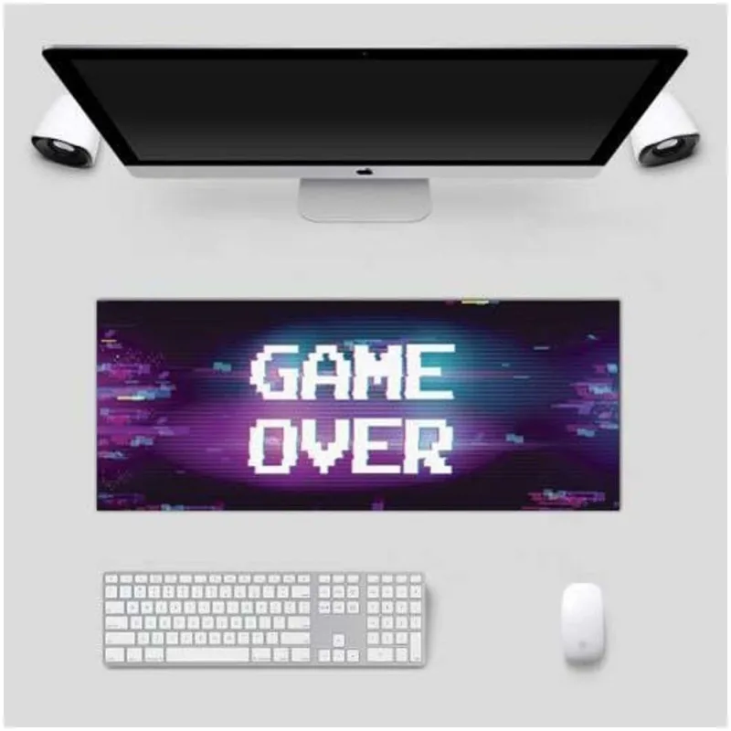 Mouse Pad Grande Gamer Control P/ Jogos Game Over - DELUZZ