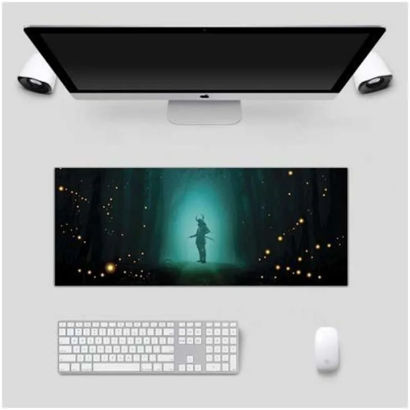 Mouse Pad Grande Gamer Control P/ Jogos Guerreiro Da Trevas - DELUZZ