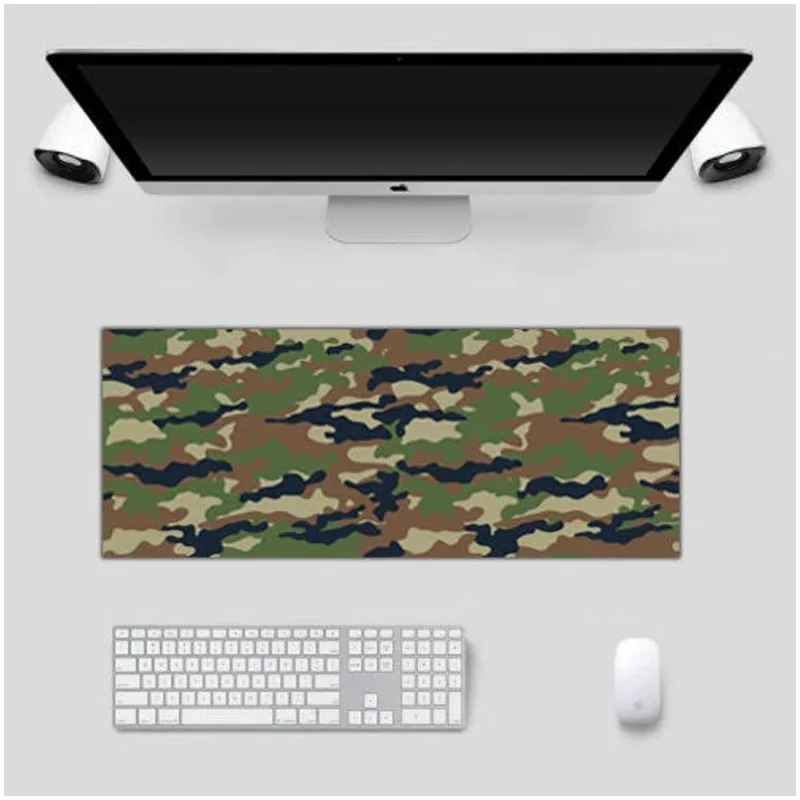 Mouse Pad Grande Gamer Control P/ Jogos Camuflado - DELUZZ