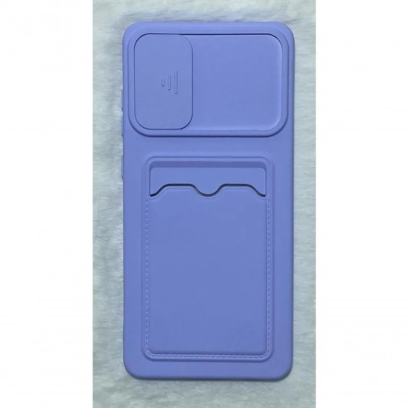Capinha Silicone Samsung A72 6.7 Lilás - DELUZZ