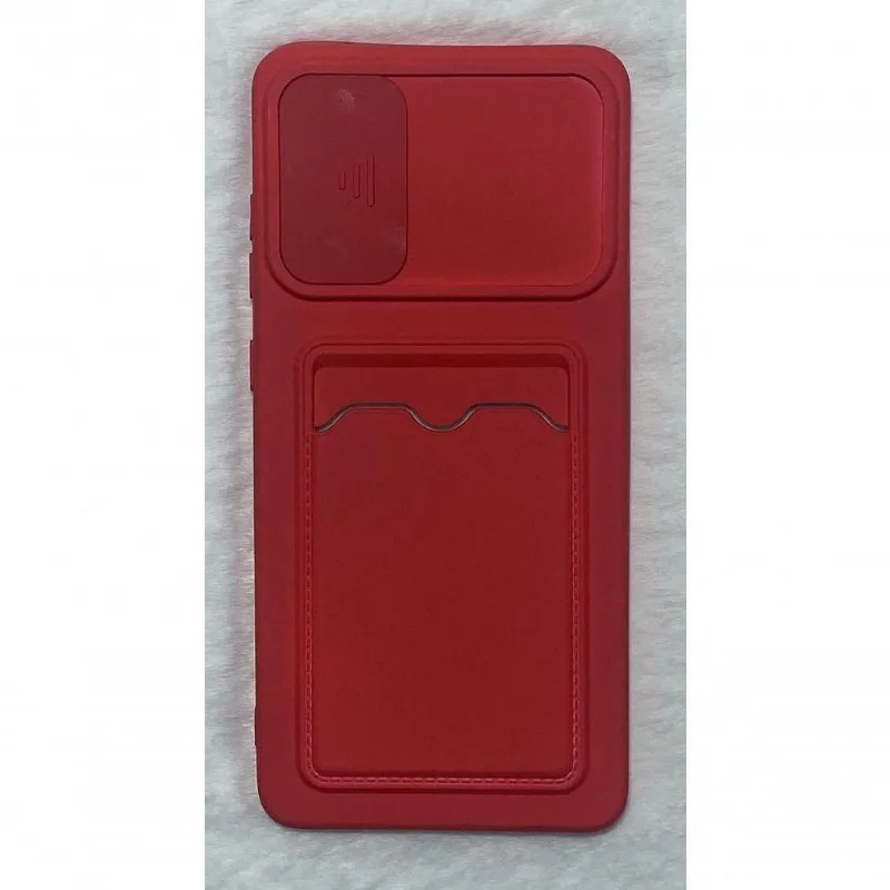 Capinha Silicone Samsung A72 6.7 Vermelho - DELUZZ