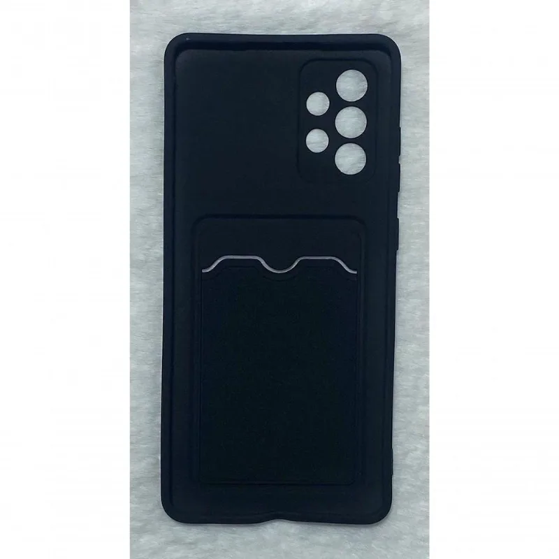 Capinha Silicone Samsung A72 6.7 Preto - DELUZZ