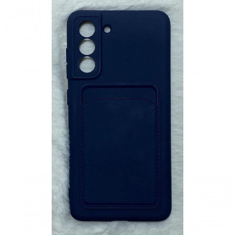 Capinha Silicone Samsung S21 Fe 6.4 Azul - DELUZZ