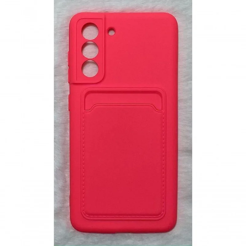 Capinha Silicone Samsung S21 Fe 6.4 Pink