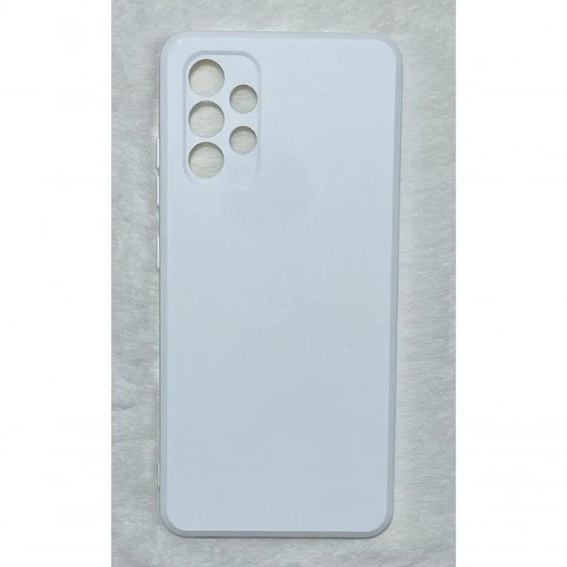 Capinha Silicone Samsung A32 4G 6.4 Aveludada Branco - DELUZZ