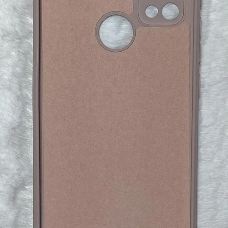 Capinha Silicone Cover Compativel Motorola Moto G10 G30 6.5 Cor Bege - DELUZZ