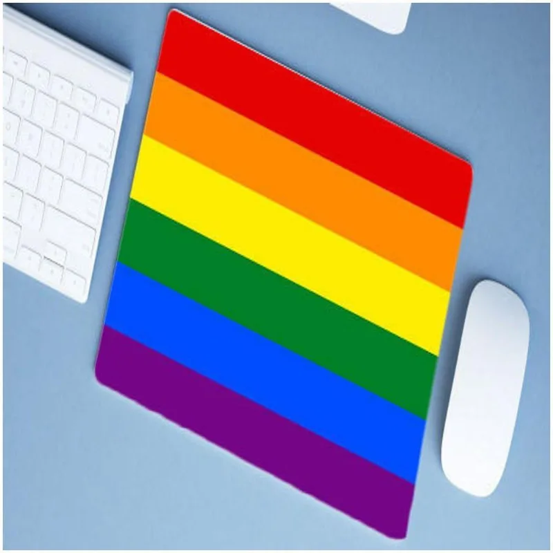 Mouse Pad Emborrachado Personalizado Grande Bandeira Lgbtqia+ - DELUZZ