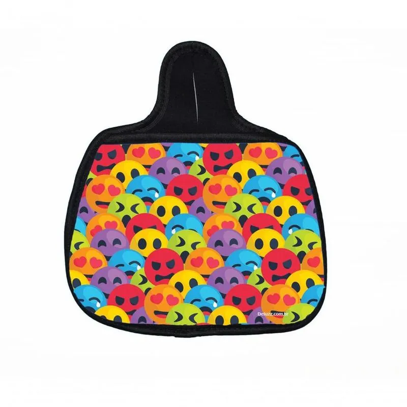 Lixeira Para Carro Neoprene Lixo Car Personalizado Emojis