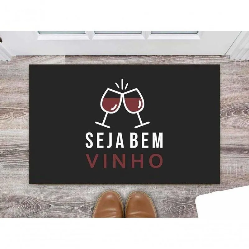 Tapete Capacho Seja Bem Vinho