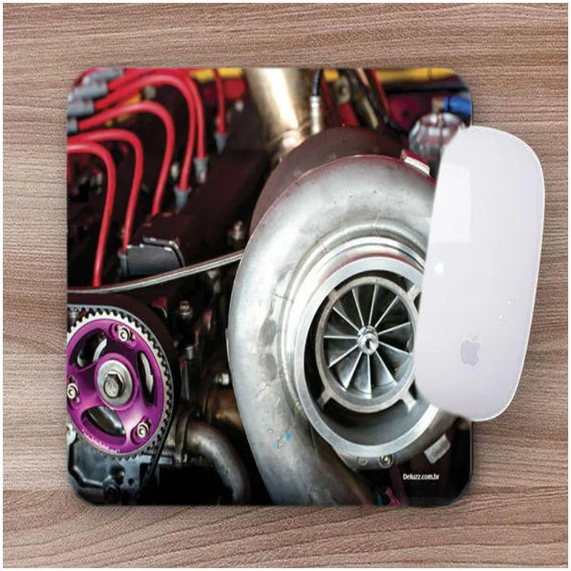 Mouse Pad Emborrachado Tunnig Motor Turbo - DELUZZ