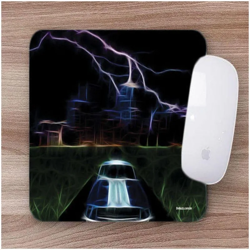 Mouse Pad Emborrachado Tunnig Raios Azul - DELUZZ