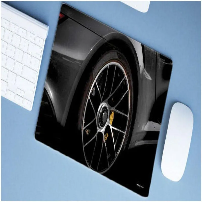 Mouse Pad Emborrachado Personalizado Grande Carro Tunado Tunnig Roda De Liga - DELUZZ