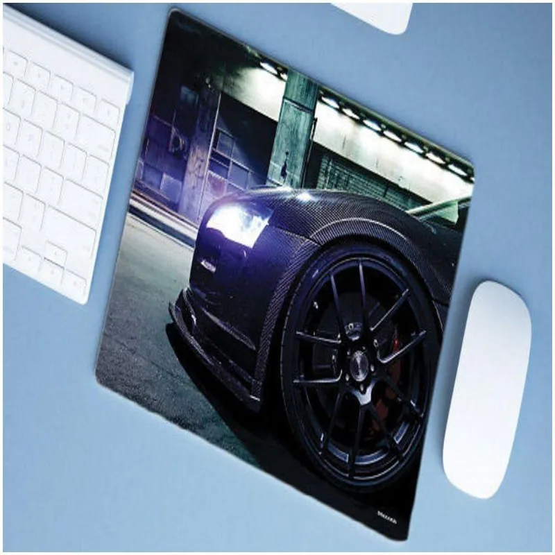 Mouse Pad Emborrachado Personalizado Grande Carro Tunado Tunnig Rebaixado - DELUZZ