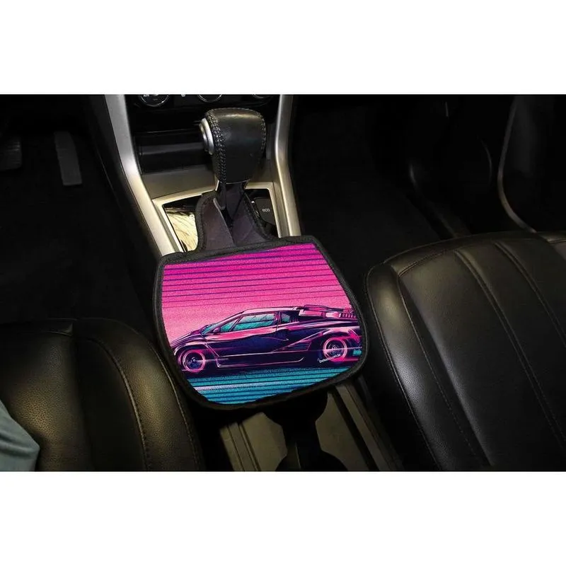 Lixo Car Lixeira Carro Neoprene Personalizado Carro Tunado Tunnig Rosa e Azul