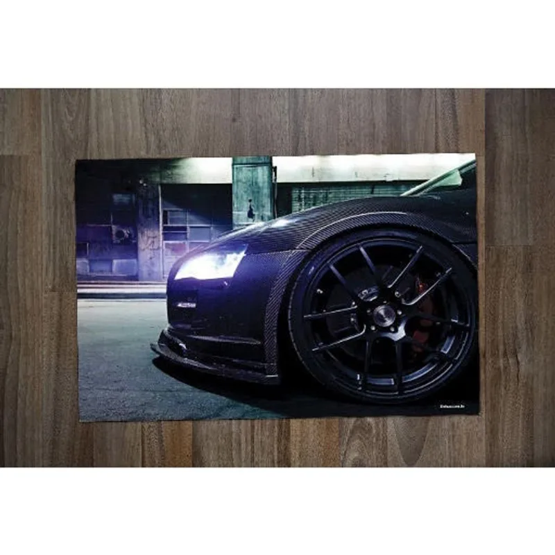 Jogo Americano Retangular Neoprene Personalizado Carro Tunado Tunnig Rebaixado