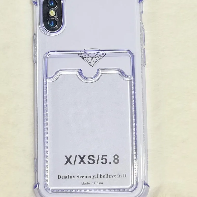 Capinha Iphone X / Xs 5.8 Translucida Cores Roxo - DELUZZ