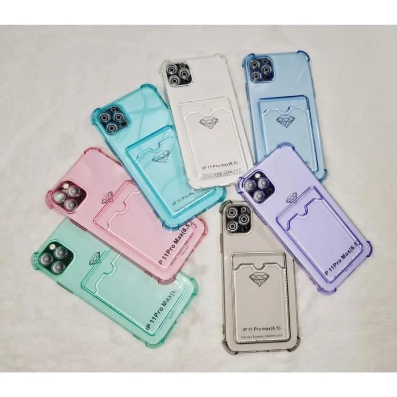 Capinha Iphone 11 Pro Max 6.5 Translucida Cores Verde - DELUZZ