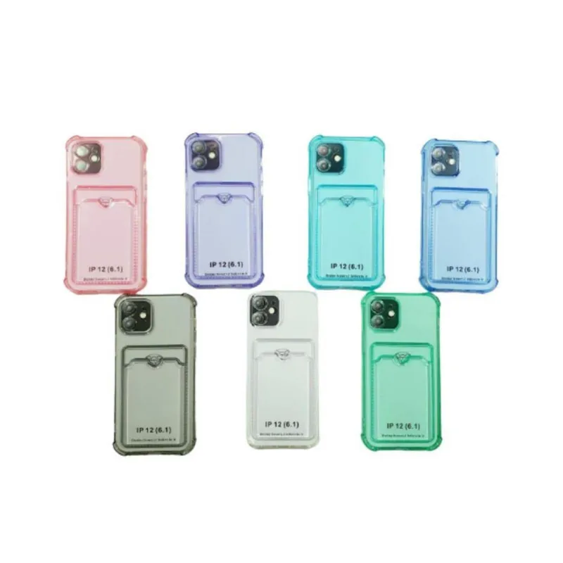 Capinha Iphone 12 6.1 Translucida Cor Fume