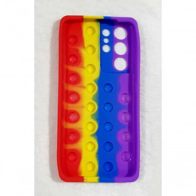Capa Silicone Samsung S21 Ultra 6.8 Anti Stress Pop It 3 - DELUZZ