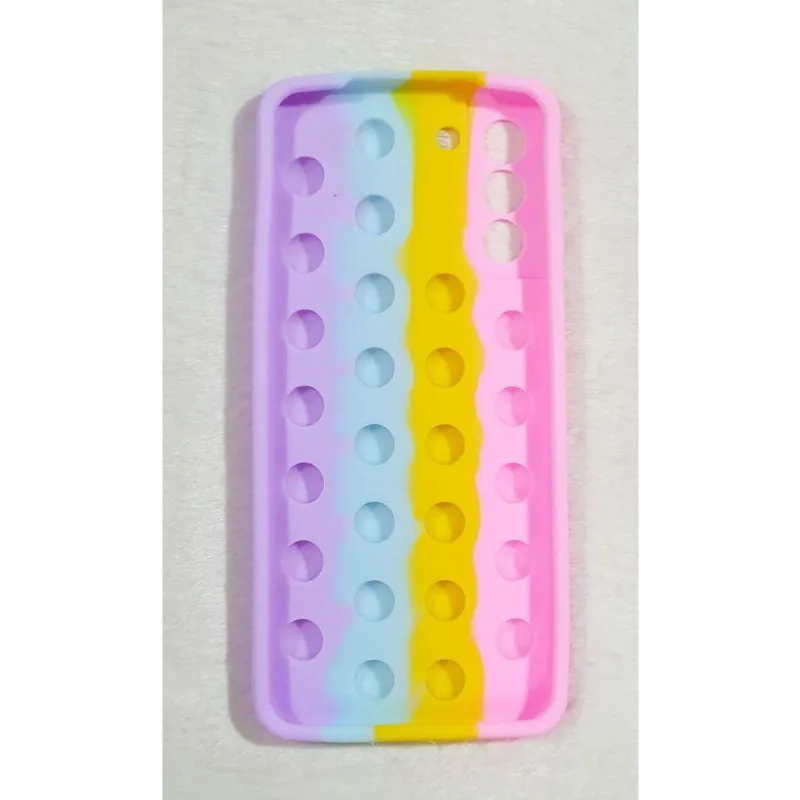 Capa Silicone Samsung S21 Plus 6.7 Anti Stress Pop It 6 - DELUZZ