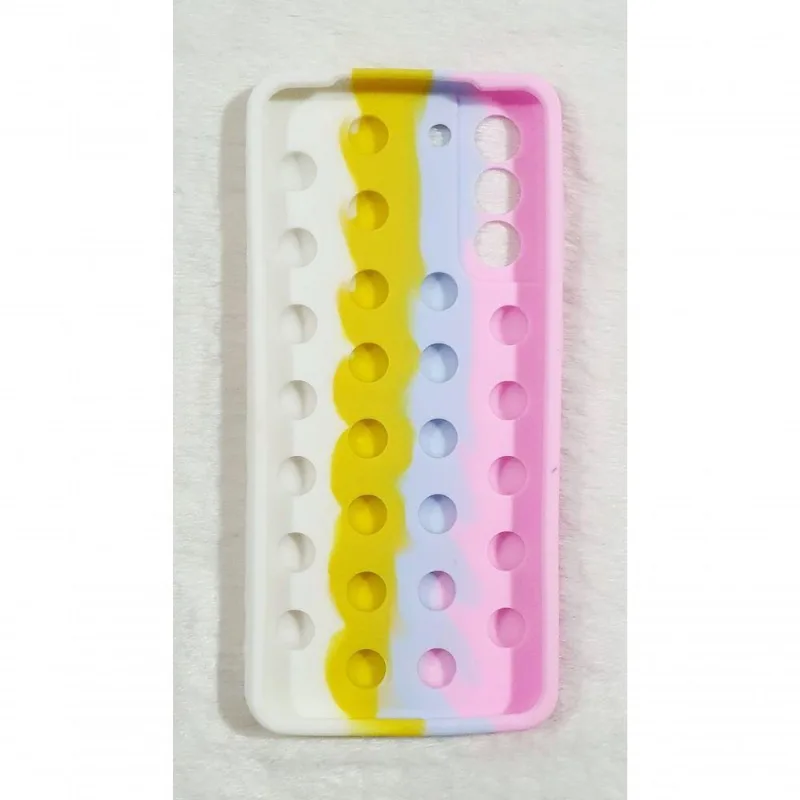 Capa Silicone Samsung S21 6.2 Anti Stress Pop It 2 - DELUZZ