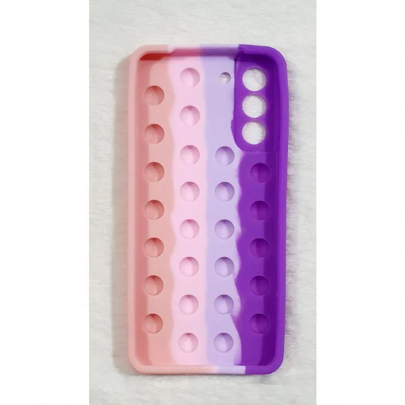 Capa Silicone Samsung S21 6.2 Anti Stress Pop It 4 - DELUZZ