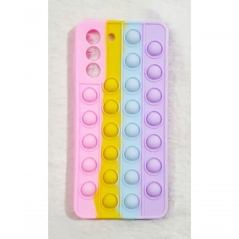 Capa Silicone Samsung S21 6.2 Anti Stress Pop It 6 - DELUZZ