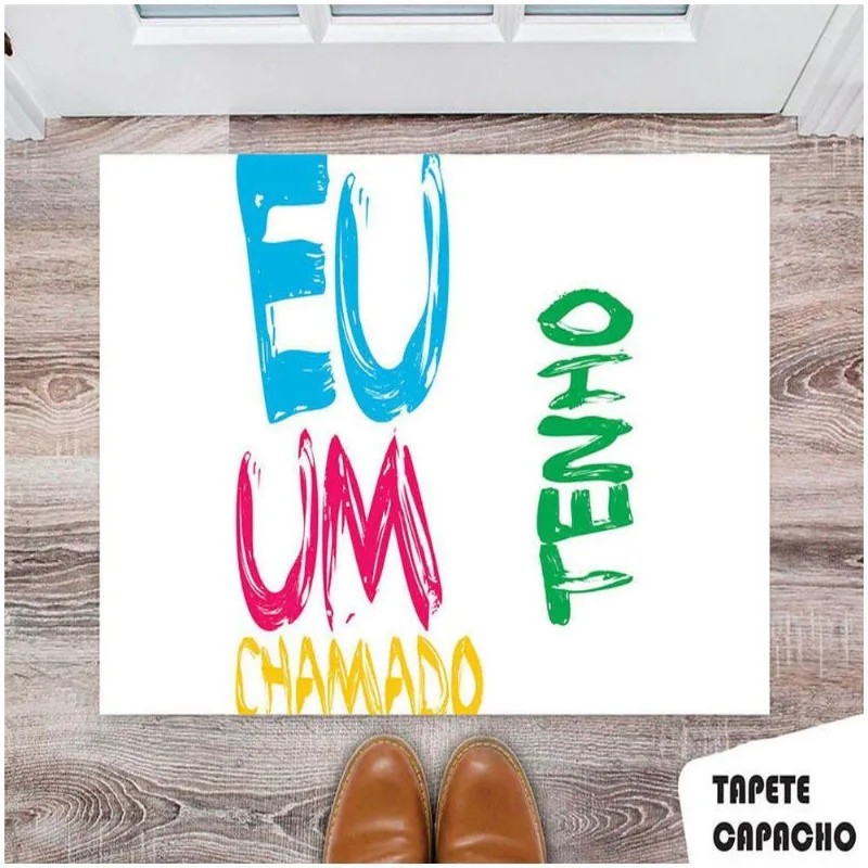 Tapete Capacho Personalizado Eu Tenho Um Chamado - DELUZZ