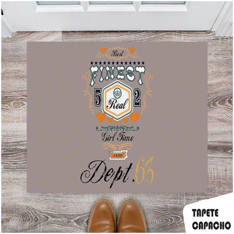 Tapete Capacho Personalizado Finest - DELUZZ