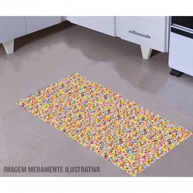Tapete Para Cozinha Confeitaria Granulado 60X40Cm - DELUZZ