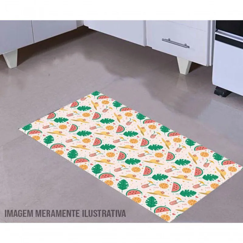 Tapete Para Cozinha Melância 60x40cm - DELUZZ