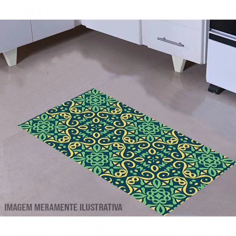 Tapete Para Cozinha Vintage 60x40cm - DELUZZ