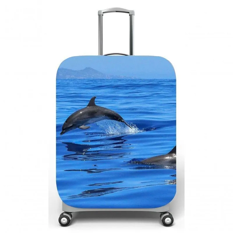Capa Para Mala De Viagem G C48x A75 X P29cmr Golfinhos