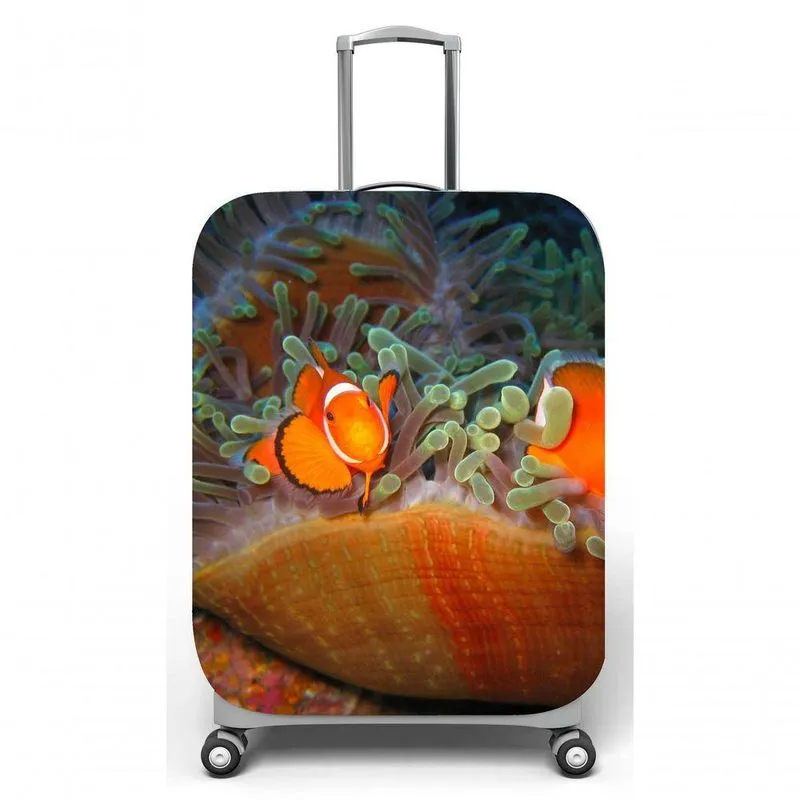 Capa Para Mala De Viagem M C40x A59 X P27cm Peixe Palhaçor
