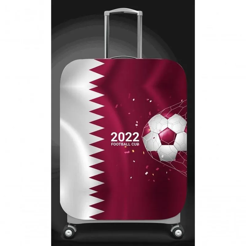 Capa Mala Viagem M C40x A59 X P27cm Qatar Copa Do Mundo