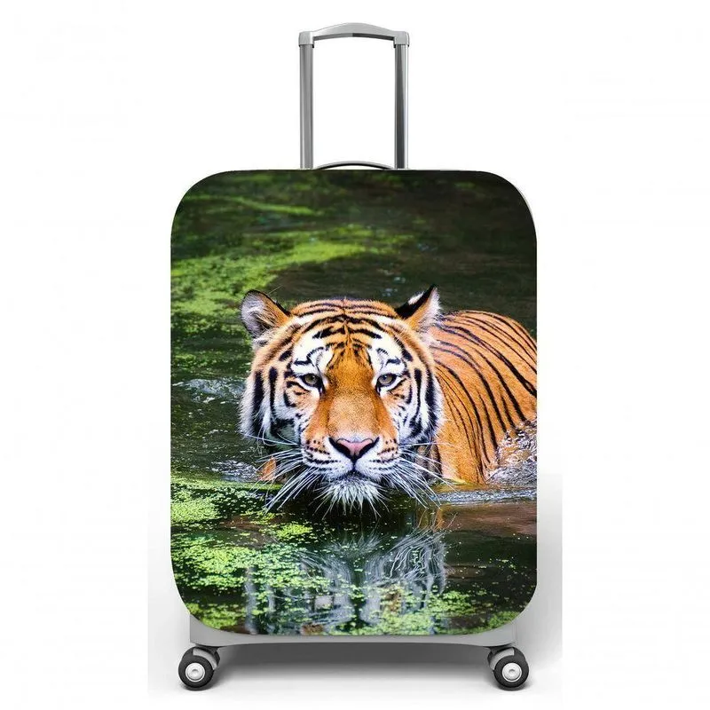 Capa Para Mala De Viagem G C48x A75 X P29cm Tigre