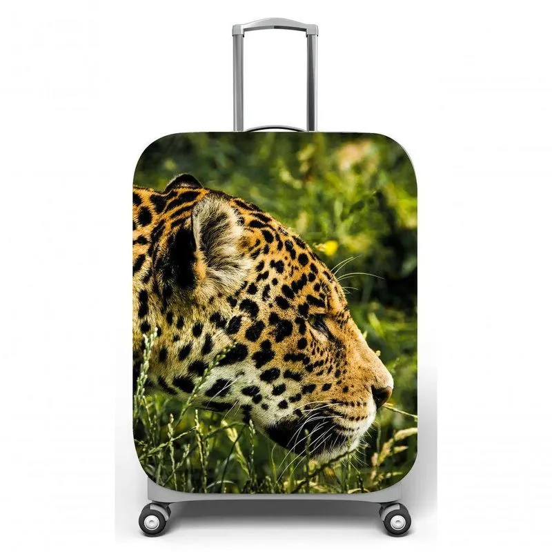 Capa Para Mala De Viagem M C40x A59 X P27cm Onça Pintada