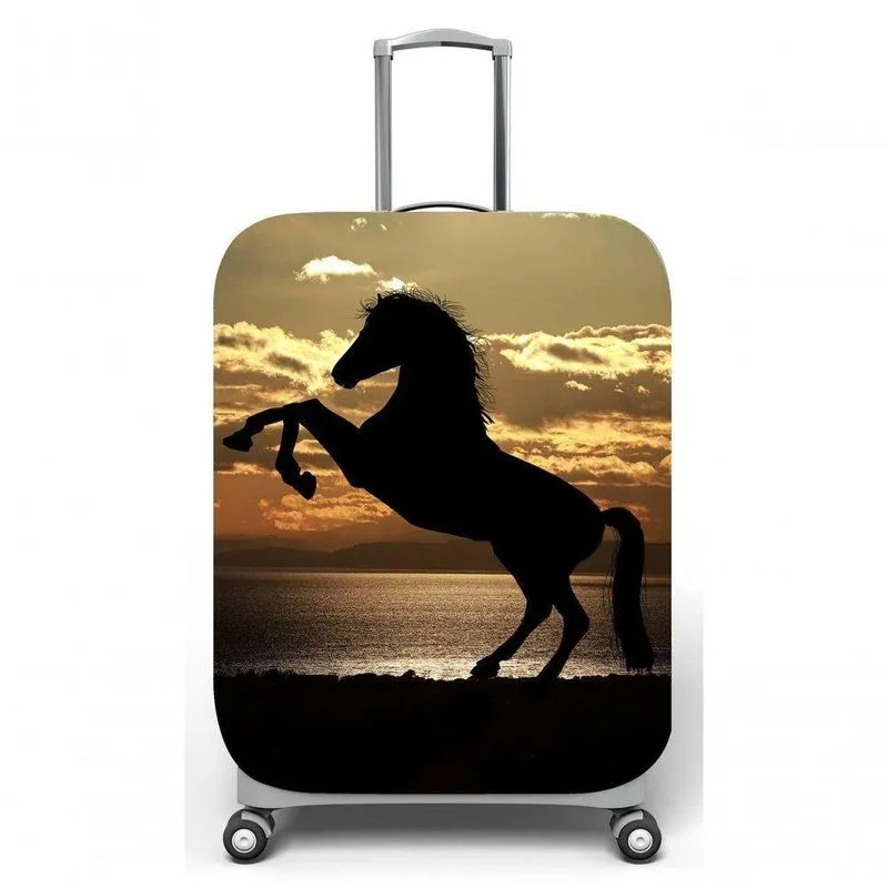 Capa Para Mala De Viagem M C40x A59 X P27cm Cavalo