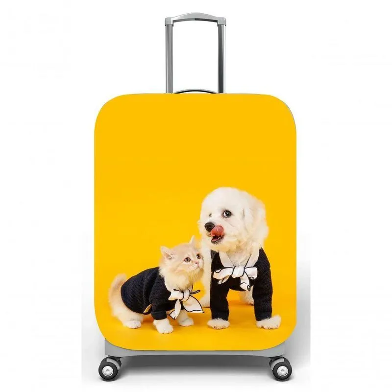 Capa Mala Viagem G C48x A75 X P29cm Cachorro E Gato