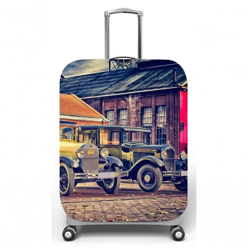 Capa Mala Viagem M C40x A59 X P27cm Dois Carros Antigos