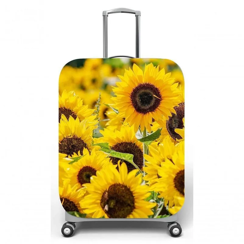 Capa Para Mala De Viagem G C48x A75 X P29cm Girassois