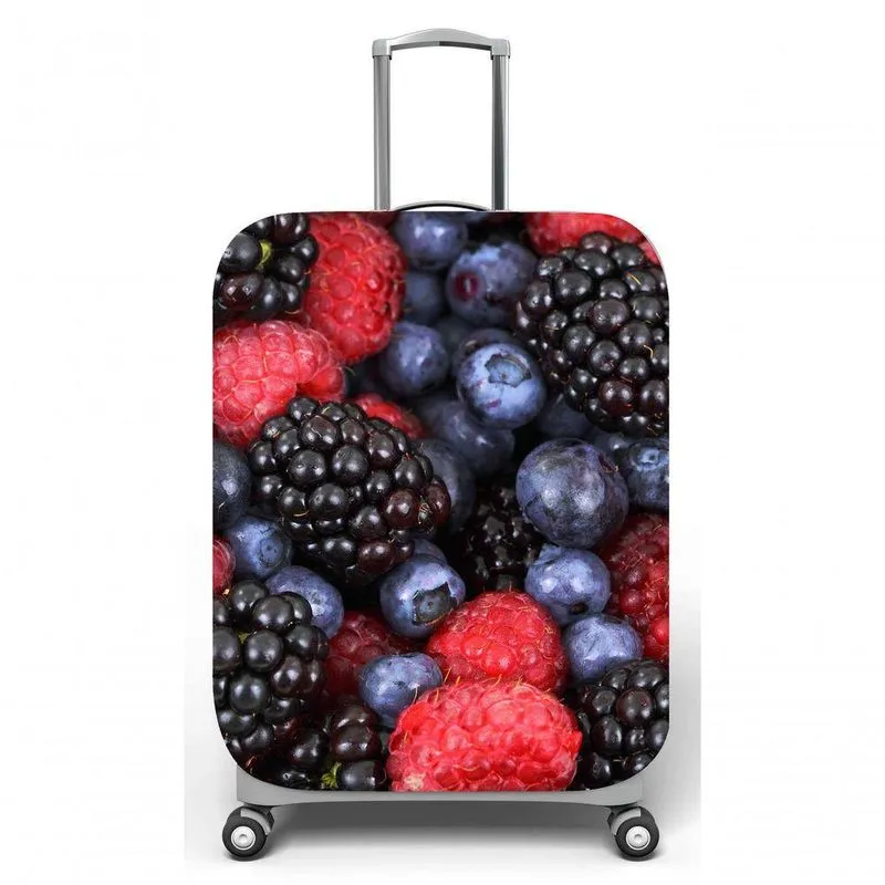 Capa Mala Viagem G C48x A75 X P29cm Frutas Vermelhas