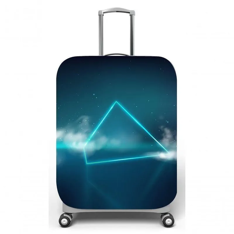 Capa Para Mala De Viagem M, C40x A59 X P27cm Triangulo Neon