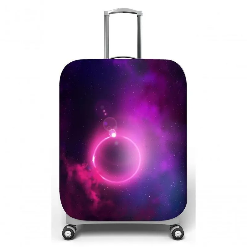 Capa Para Mala De Viagem G, C48x A75 X P29cm Galaxy Neon