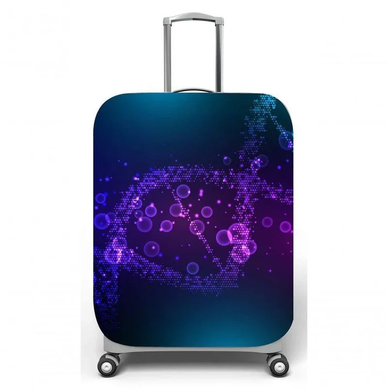 Capa Para Mala De Viagem G, C48x A75 X P29cm Célula Neon