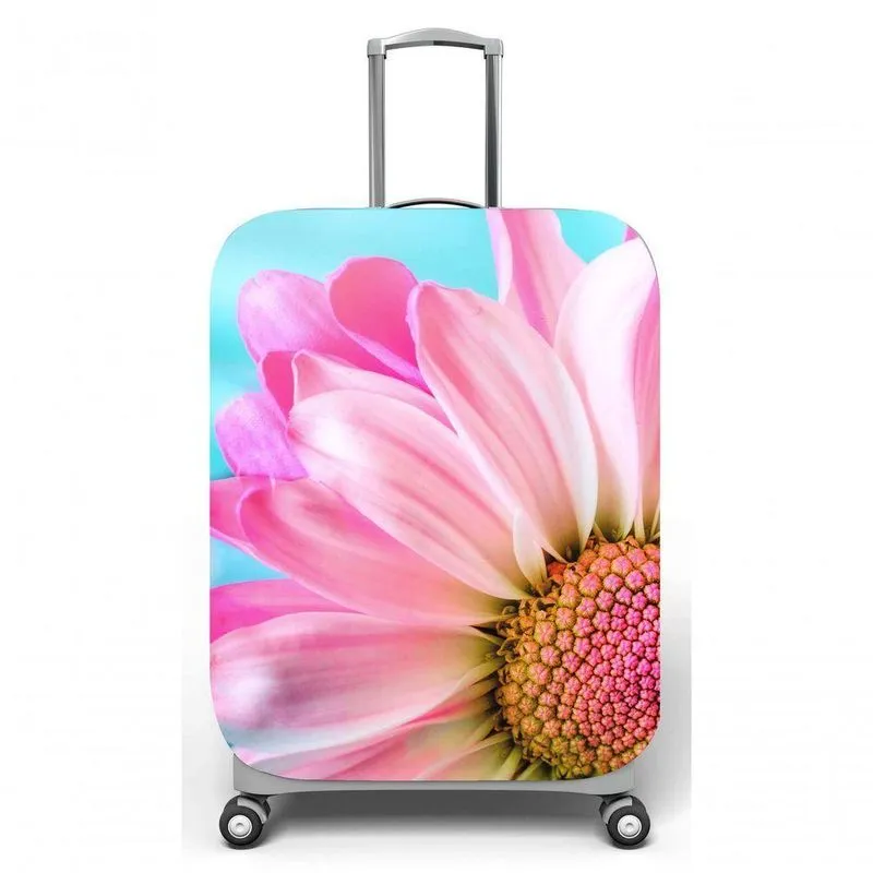 Capa Para Mala De Viagem G, C48x A75 X P29cm Flor Linda