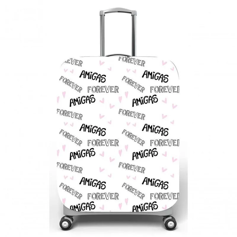 Capa Para Mala De Viagem G, C48x A75 X P29cm Amigas Forever